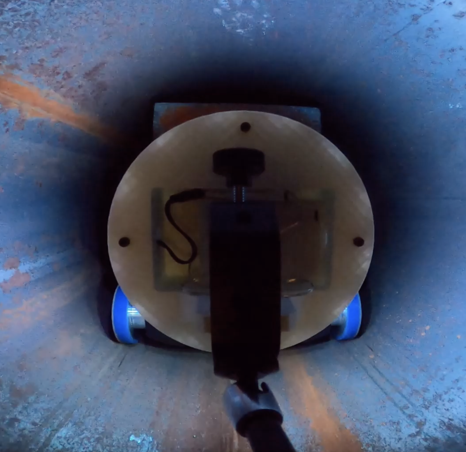 Robotics Institute researchers are developing a modular robot that can creep inside natural gas pipelines to map the pipes, detect leaks and, when necessary, make repairs.