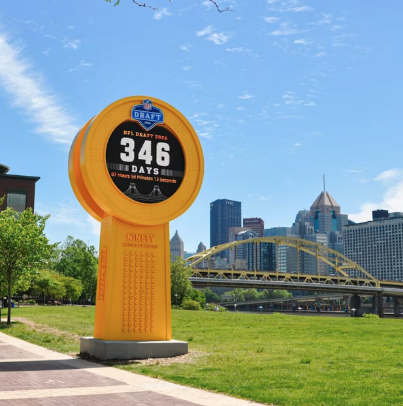 The countdown is on for the 2026 NFL Draft in Pittsburgh!