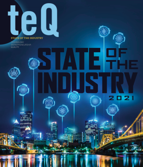 Cover of State of the Industry issue of TEQ