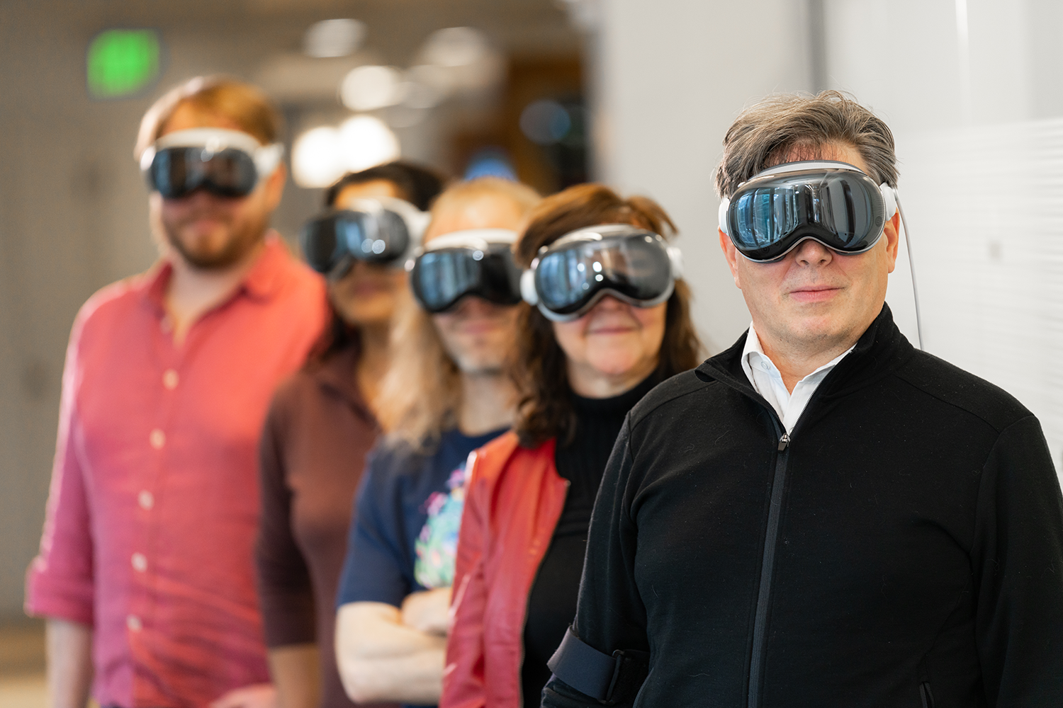 Left to right: Mike Boselowitz, Komal Sharan, Kent Vasko, Kristi Woolsey, Dutch MacDonald