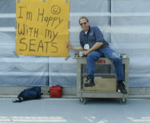 Bob Dagostino at Heinz Field in 2001.