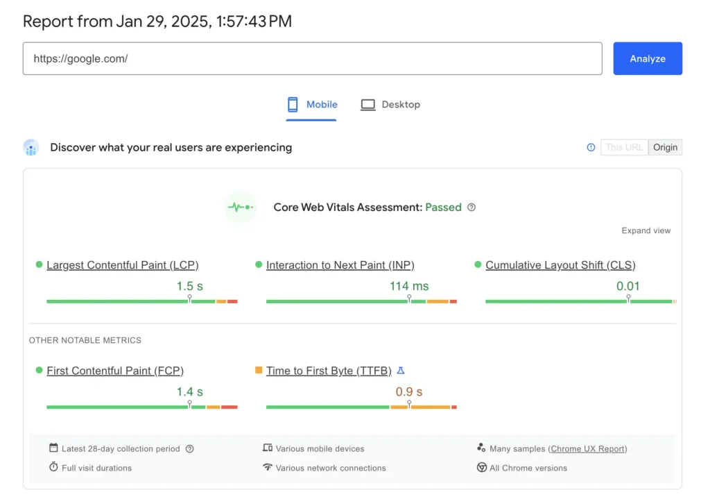 Google PageSpeed Insights highlights key areas for improving page speed, essential for effective Generative Engine Optimization (GEO).