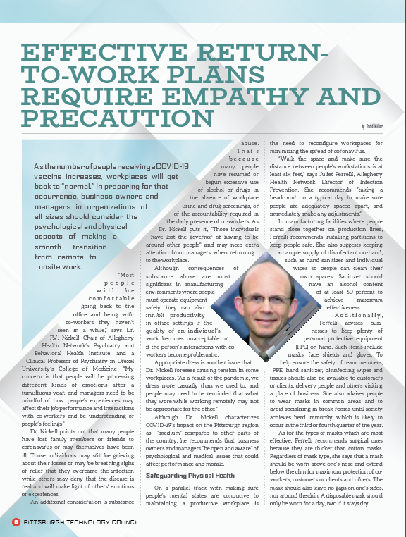 Effective Rtw Plan Effective Return-to-Work Plans Require Empathy and Precaution